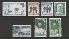 A.A.T. PRE-DECIMAL SET OF "7" COMPLETE MINT UNHINGED S.G. 1-7 FRESH