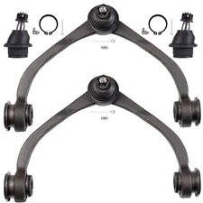 Front 2x Upper Control Arms 2x Lower Ball Joints Kit Fits Dodge Dakota 2WD 4WD