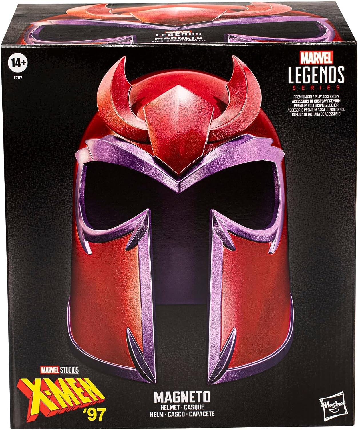 Marvel Legends X-Men ‘97 Magneto Helmet Cosplay Comic Con Costume Adult 2023 New