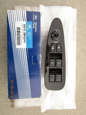 09 - 14 HYUNDAI GENESIS 4D SEDAN MASTER POWER WINDOW SWITCH NEW 93570-3M400AJ