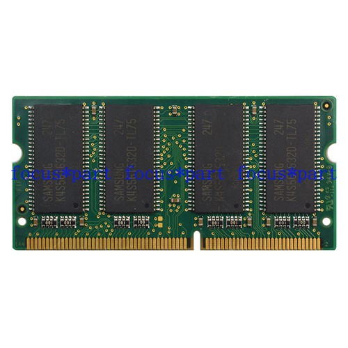 10pcs Lot Samsung 256MB PC133 144PIN NON-ECC SDRAM Memory RAM SO DIMM 3.3V - Picture 3 of 5