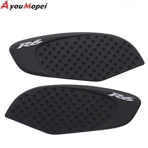 Tank Traction Side Pad Gas Fuel Knee Grip Decal For YAMAHA YZF-R6 2008-2016 - Bild 7 von 15