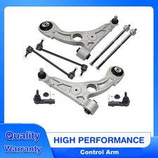 Front Lower Control Arms Sway Bars Tie Rods Fit For 2015 2016 2017 Chrysler 200