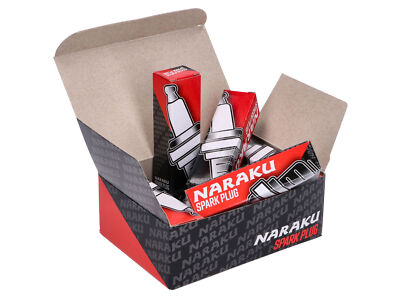 Beeline SMX 50 Black Tiger Pack of 10 Naraku 14-R9-LS (BR9ES) Spark Plugs