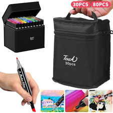 Dual Marker Set Farben Pens permanent Kunst S...