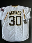 Paul Skenes #30 Men's Pittsburgh Pirates White Flex Baseball Jersey LARGE - NWT