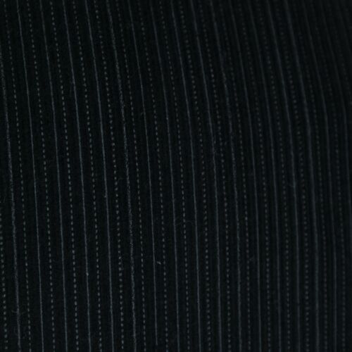 Mens Striped Black Blazer 50L UK Size ANGELO LITRICO Cotton Sport Coat Jacket - Picture 7 of 14