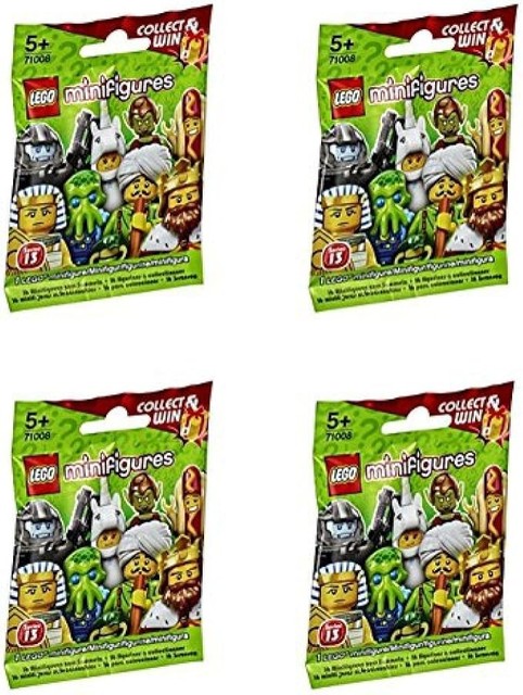 LEGO Minifigures Series 13 - Random Set of 4 Packs 71008 (SEALED)