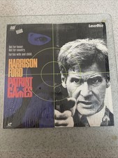 PATRIOT GAMES Laserdisc LD VERY GOOD CONDITION HARRISON FORD STARS GREAT FILM 