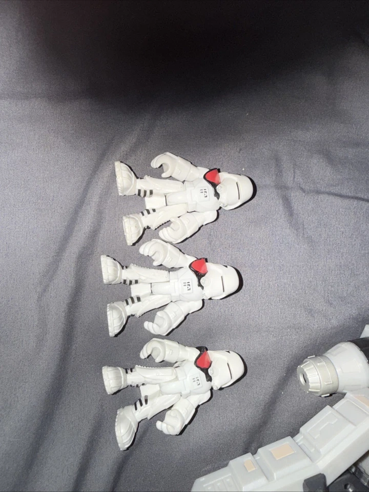 Boneco de ação Imperial Snow Trooper Star Wars pacote com 3 - Imagem 2 de 3