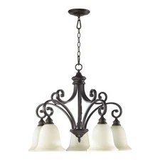 Quorum International 6354-5 Bronze Bryant 5-Light 30"W Chandelier