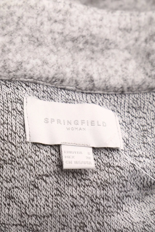 SPRINGFIELD Strickjacke Cardigan S grau - Bild 4 von 4