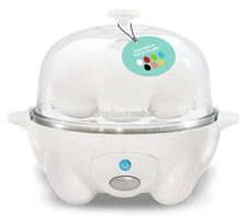 EGC-007## Rapid Egg Cooker, 7 Easy-To-Peel, Hard, Medium, Soft Boiled Eggs, P...