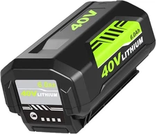 6.0Ah Replacement for Ryobi 40V Lithium Battery OP4050 OP40602 High Capacity