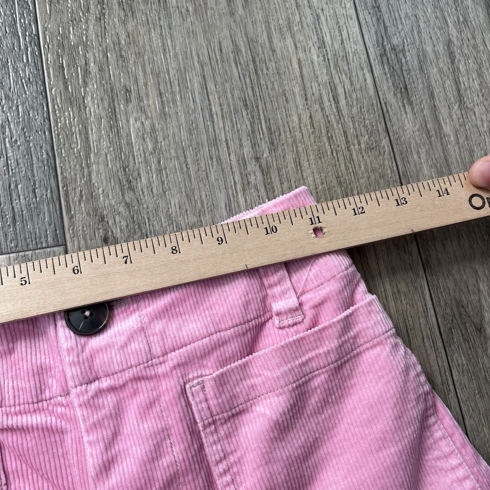 Anthropologie Maeve The Colette широкие вельветовые укороченные брюки размер 23 розовые - Изображение 4 из 4