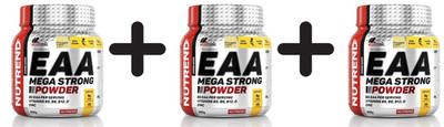 3 x Nutrend EAA Mega Strong Powder, Pineapple + Pear - 300g (77,72 EUR/kg)