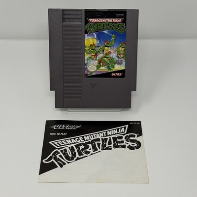 Teenage Mutant Ninja Turtles   NES, 1989   Cartridge & Manual   Tested