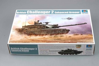 British Challenger2 with Anti-Heat Fence / 1:35 - Trumpeter / 01522