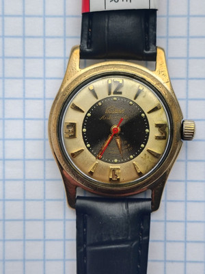 Swiss gold plated self-winding Lauffer watch