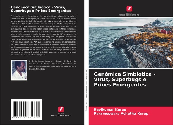 Ravikumar Kurup (U. A.) | GenóMica SimbióTica - VíRus, Superbugs E PriõEs...-image