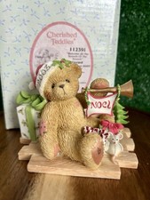    Cherished Teddies Gerard 2003 Welcome All The Sounds Of The Season Signed