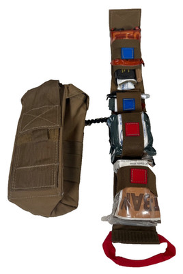 Chinook Medical TMK IFAK First Aid Kitl Pouch & Insert with Medical Contents