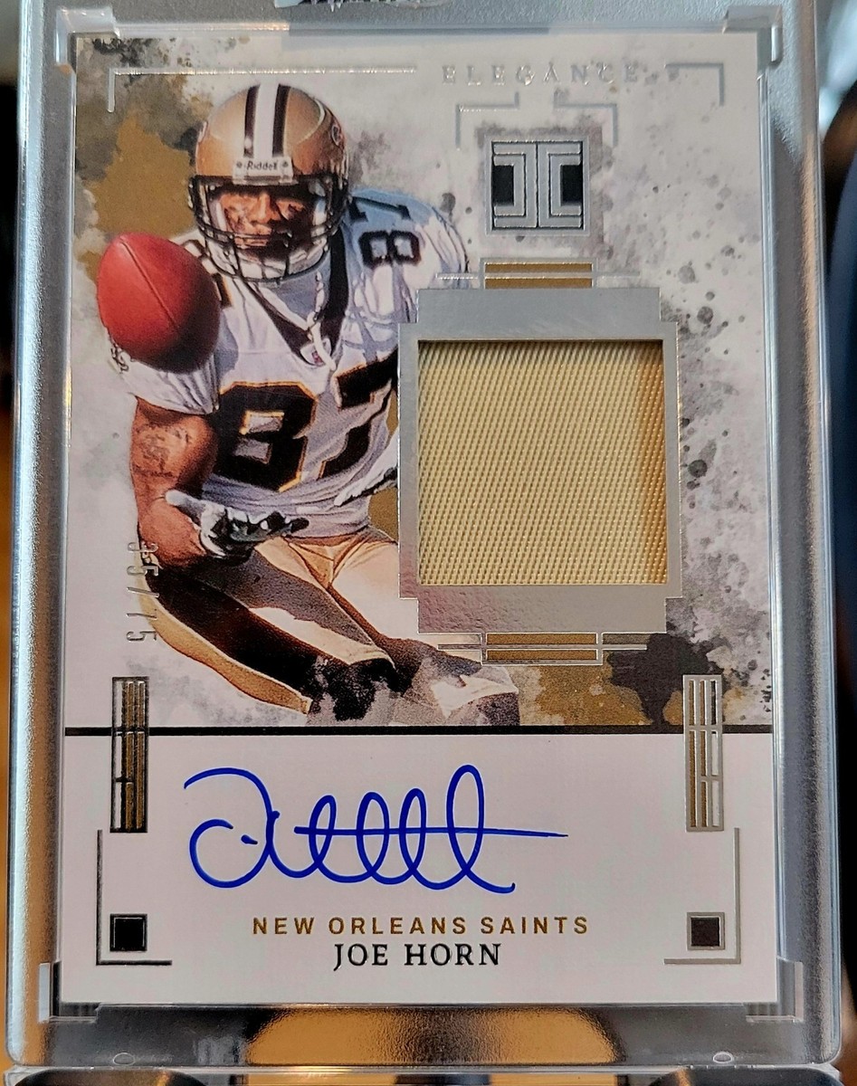 PANINI 2025 IMPECCABLE ELEGANCE PATCH AUTO JOE HORN #ERPA-JHN