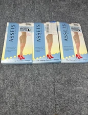 Spanx Assets Hi Waist Mid Thigh Shaper Size 4 Nude Waist Control Lot of 3