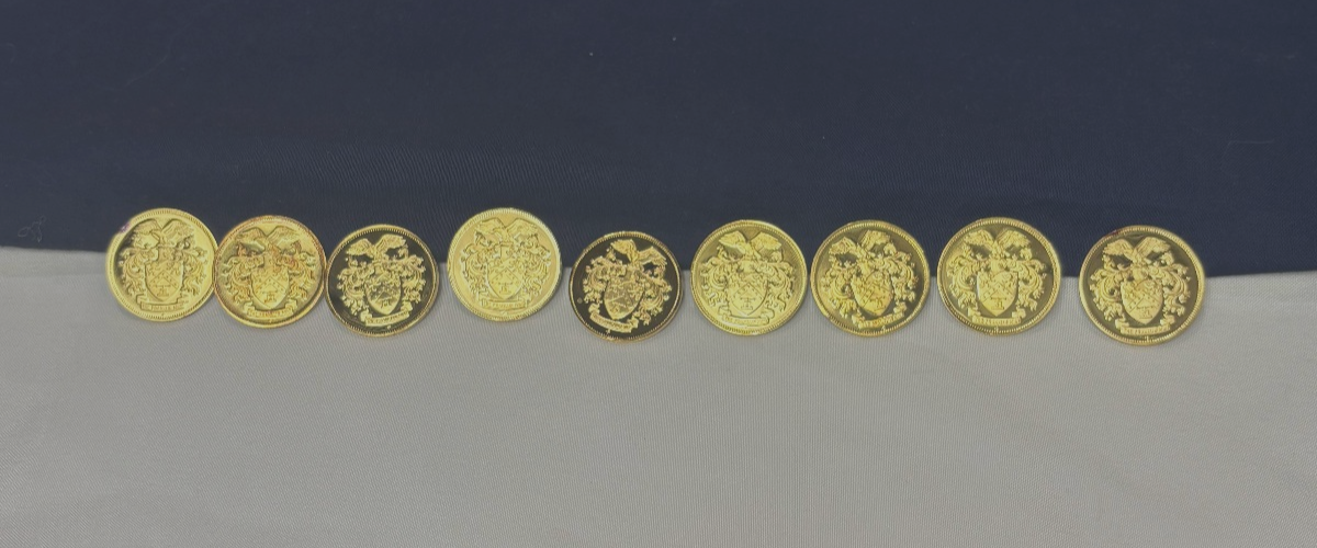 FRANKLIN MINT 1981年 純銀製4g コレクション 希少 1970's Franklin Mint Gold Plated Sterling Silver Collectors