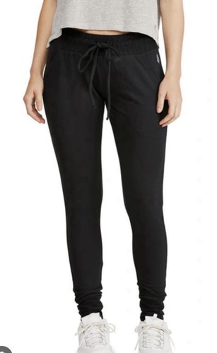 Free People Movement Sunny Skinny Sweatpant Jogger Black Womens Medium