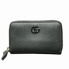 Gucci GG Marmont 644412 Wall Coin Case Black Used