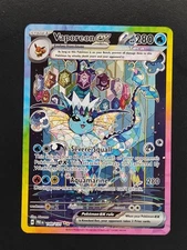 SV Prismatic Evolutions 149/131 Vaporeon ex Special Illustration Rare LP