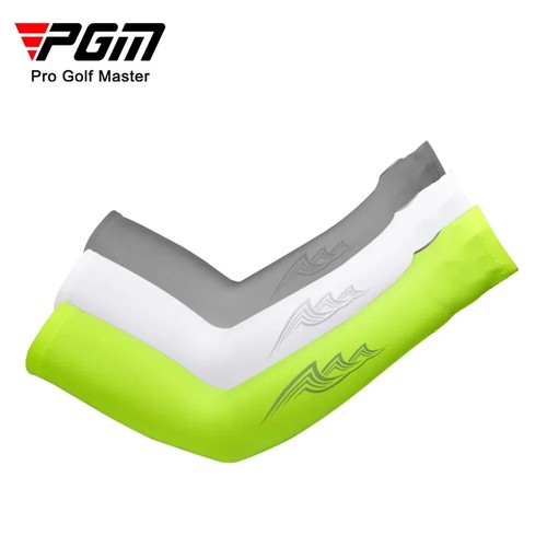 1 Pair Anti-Slip Ice Silk Arm Sleeves - Breathable Sunscreen for Outdoor Sports - Picture 2 of 14