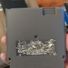 Who Framed Roger Rabbit (Nintendo Entertainment System, 1989) NES Box and Game