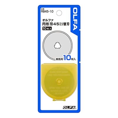 OLFA 45mm Circular Replacement Rotary Blade 10-pack RB45-10