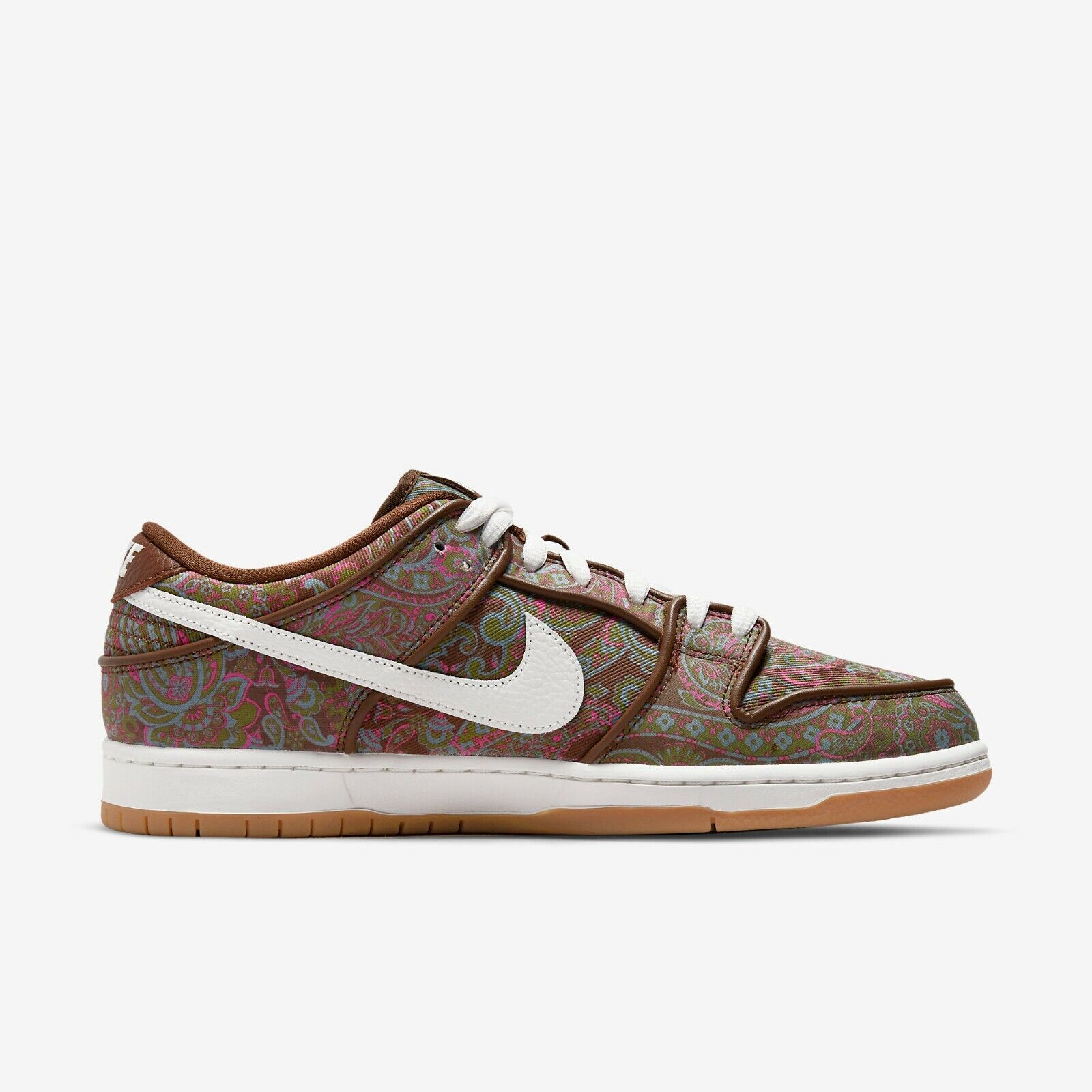 Nike SB Dunk Low Pro PRM Paisley Brown DH7534-200 - Express Shipping | eBay