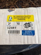Arlington 825RT 2 Emt Compression Connector,R...