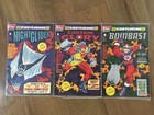 TOPPS COMICS JACK KIRBY ONE-SHOT LOT OF 3 SEALED WITH CHROME TRADING CARDS !!!