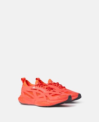Adidas By Stella Mccartney Solarglide Running Trainers Sz 7.5 New Red
