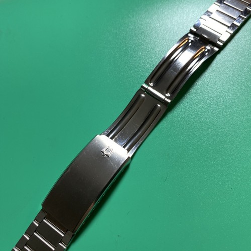 Vintage 16mm Bulova Accutron Stainless Steel Wrist Watch Band NOS - Picture 7 of 7