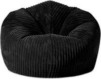 JUMBO CORDUROY GIANT Bean Bag Chair GILDA Adult Gaming Beanbag Seat lounge 