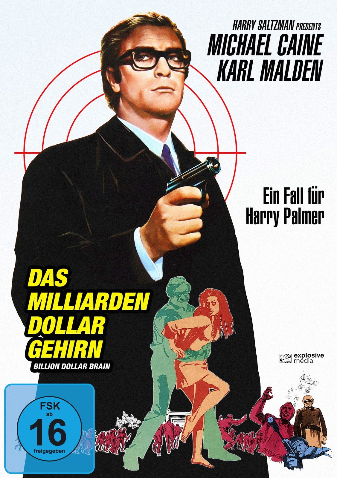 Das Milliarden Dollar Gehirn, 1 DVD (DVD)