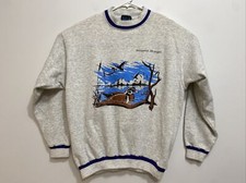 Vtg With An Attitude Adult Large Crewneck Sweatshirt Ironwood Michigan USA Made