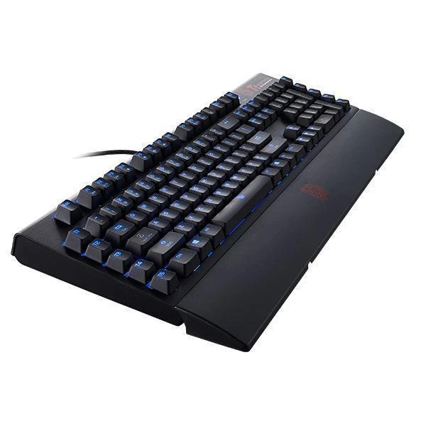 Thermaltake KB-BAZ-KLBLUS-01 POSEIDON Z Forged (Blue Switch) Wrist Rest Keyboard - Image 3 of 4