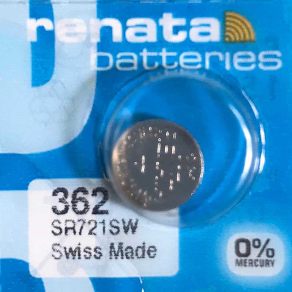 2 X Renata Batterij 371 SR920SW ZILVER 1.55V ZWITSERS GEMAAKT 2 X Renata Batterij 371 SR920SW ZILVER 1.55V ZWITSERS GEMAAKT
