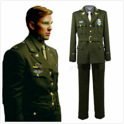 Captain America Steve Rogers SSR Military Uniform Cosplay Costume | eBay