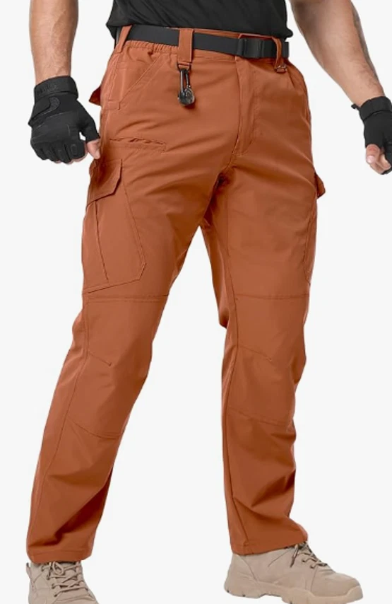 NEW Atlaslava Men’s Ripstop Water Resistant Cargo Tactical Pants Size 34W x 32L