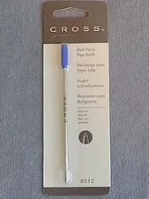 Cross Universal Ballpoint Pen Refill Fine Point Blue 1-Pack 8512 Single