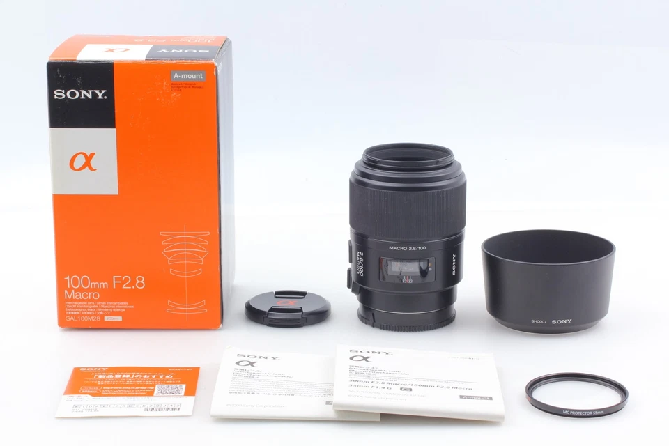 [Top MINT in Box] SONY 100mm F2.8 MACRO SAL100M28 AF Lens For Alpha Mount  JAPAN - Image 2 of 4