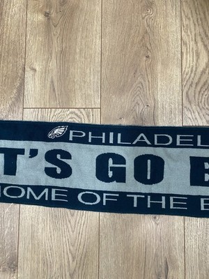 Philadelphia Eagles NFL Football Scarf ''Let's Go Birds!'' Free shipping